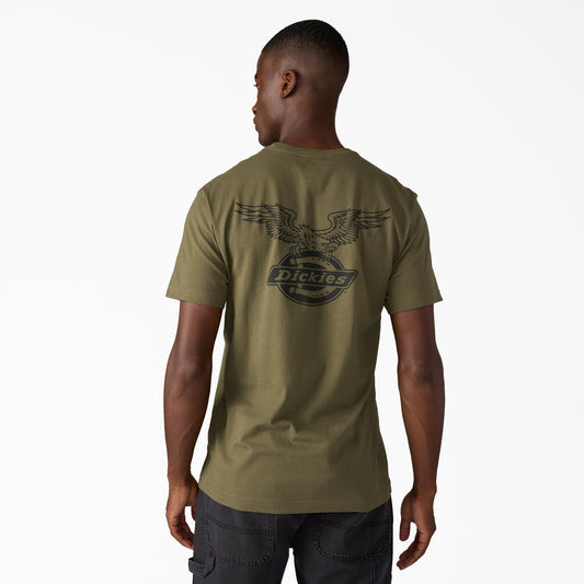 Eagle Logo Graphic T-Shirt Dickies Sale