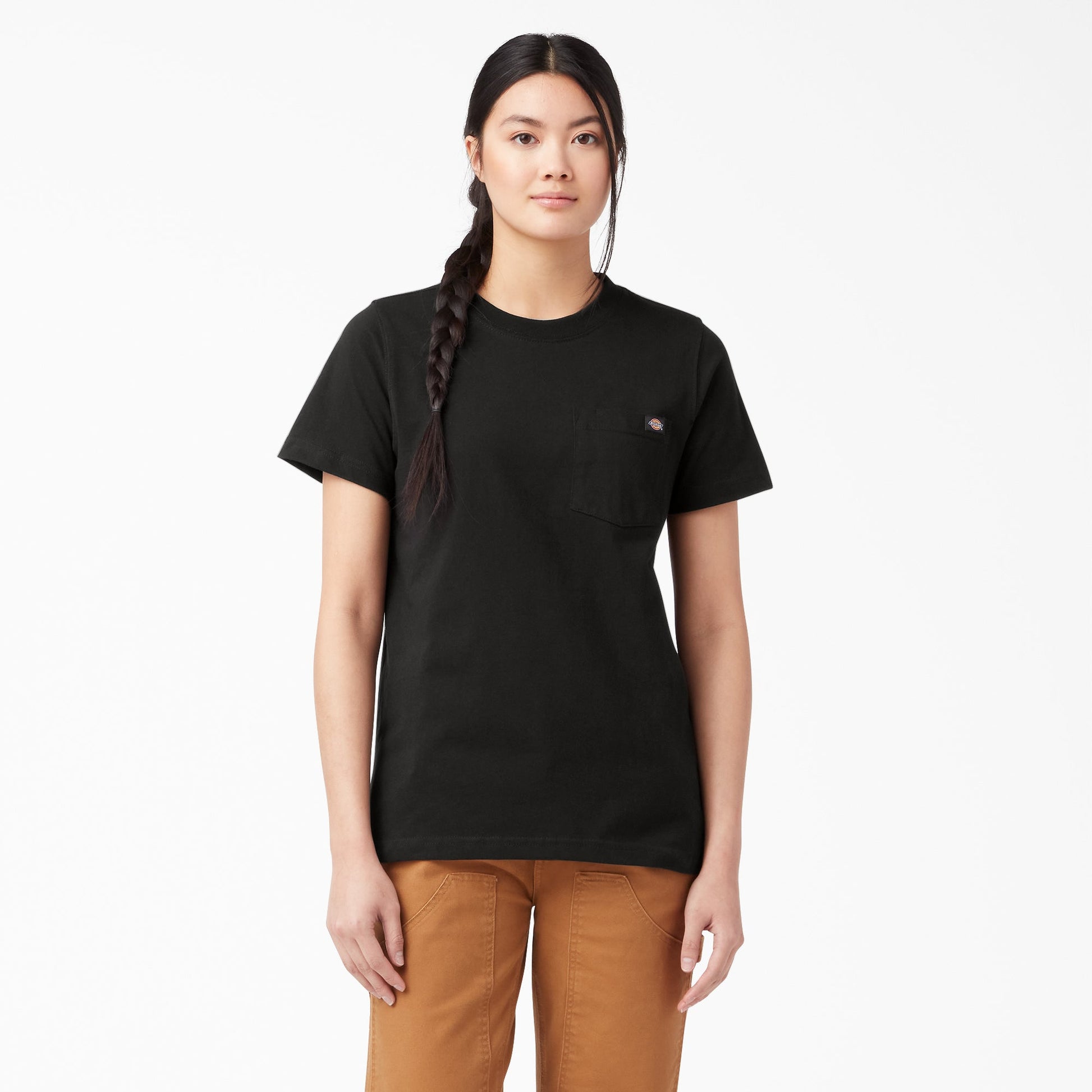 Women's Heavyweight Short Sleeve Pocket T-Shirt Dickies Women