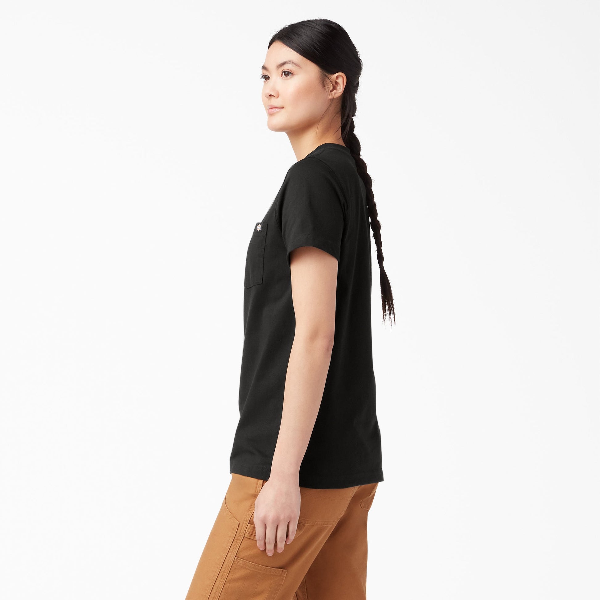 Women's Heavyweight Short Sleeve Pocket T-Shirt Dickies Women