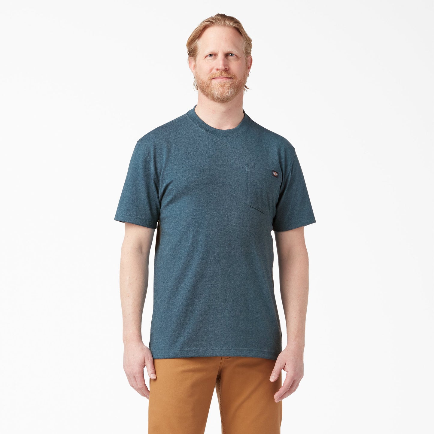 Heavyweight Heathered Short Sleeve Pocket T-Shirt Dickies Men