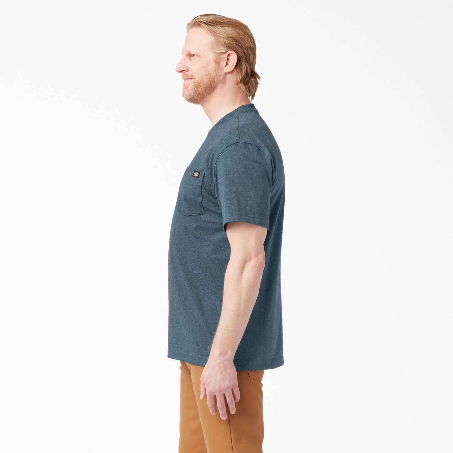 Heavyweight Heathered Short Sleeve Pocket T-Shirt Dickies Men