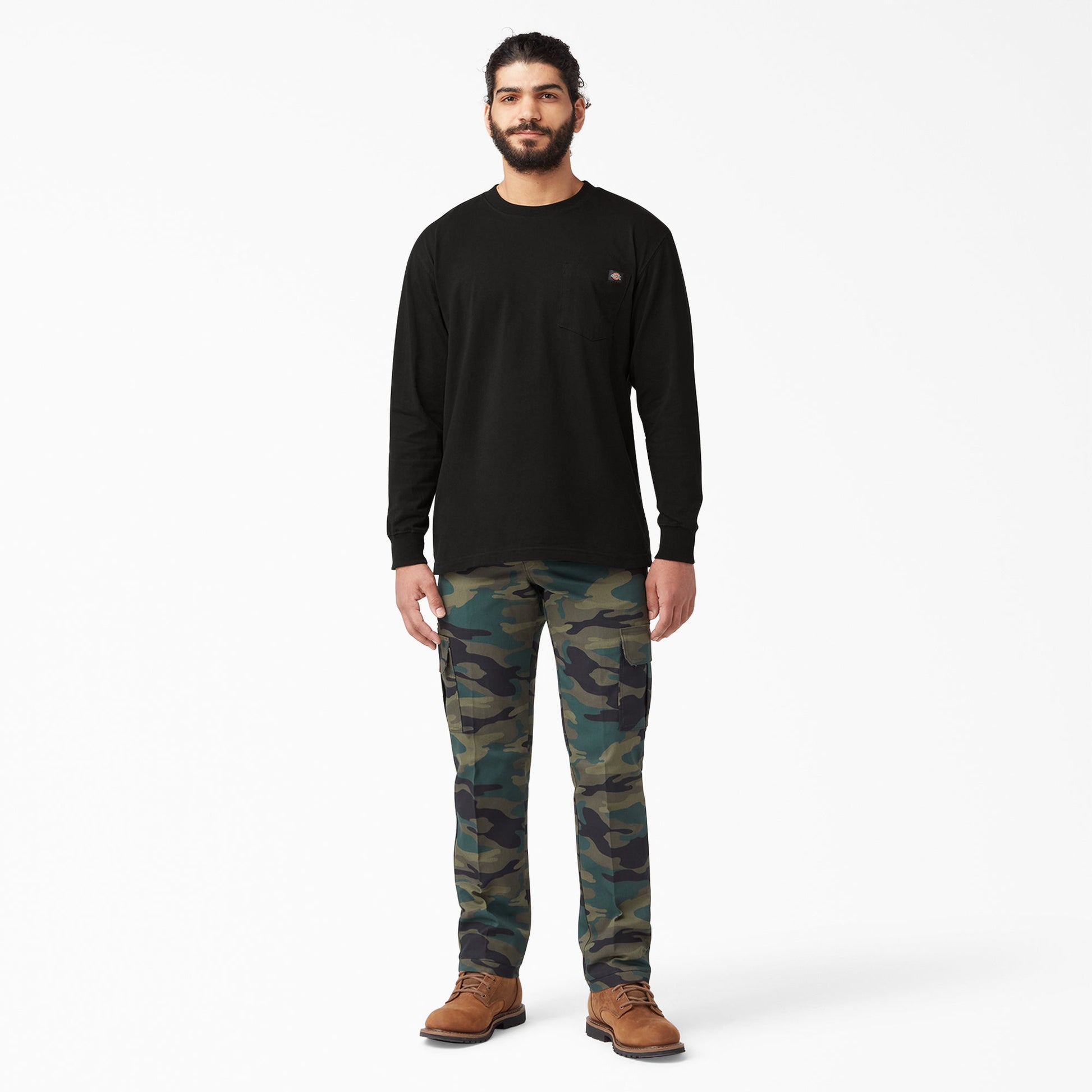 Heavyweight Long Sleeve Pocket T-Shirt Dickies Men