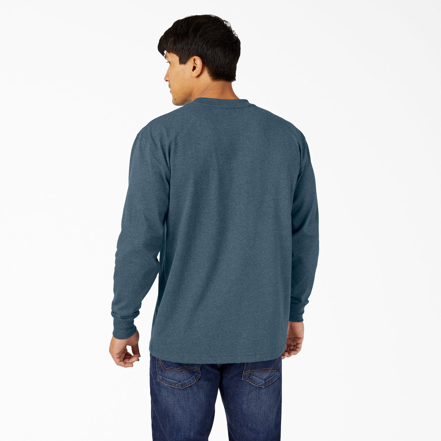 Heavyweight Heathered Long Sleeve Pocket T-Shirt Dickies Men