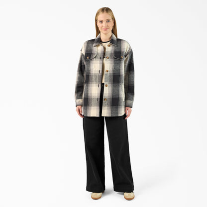 Women's Flannel Shacket Dickies Sale