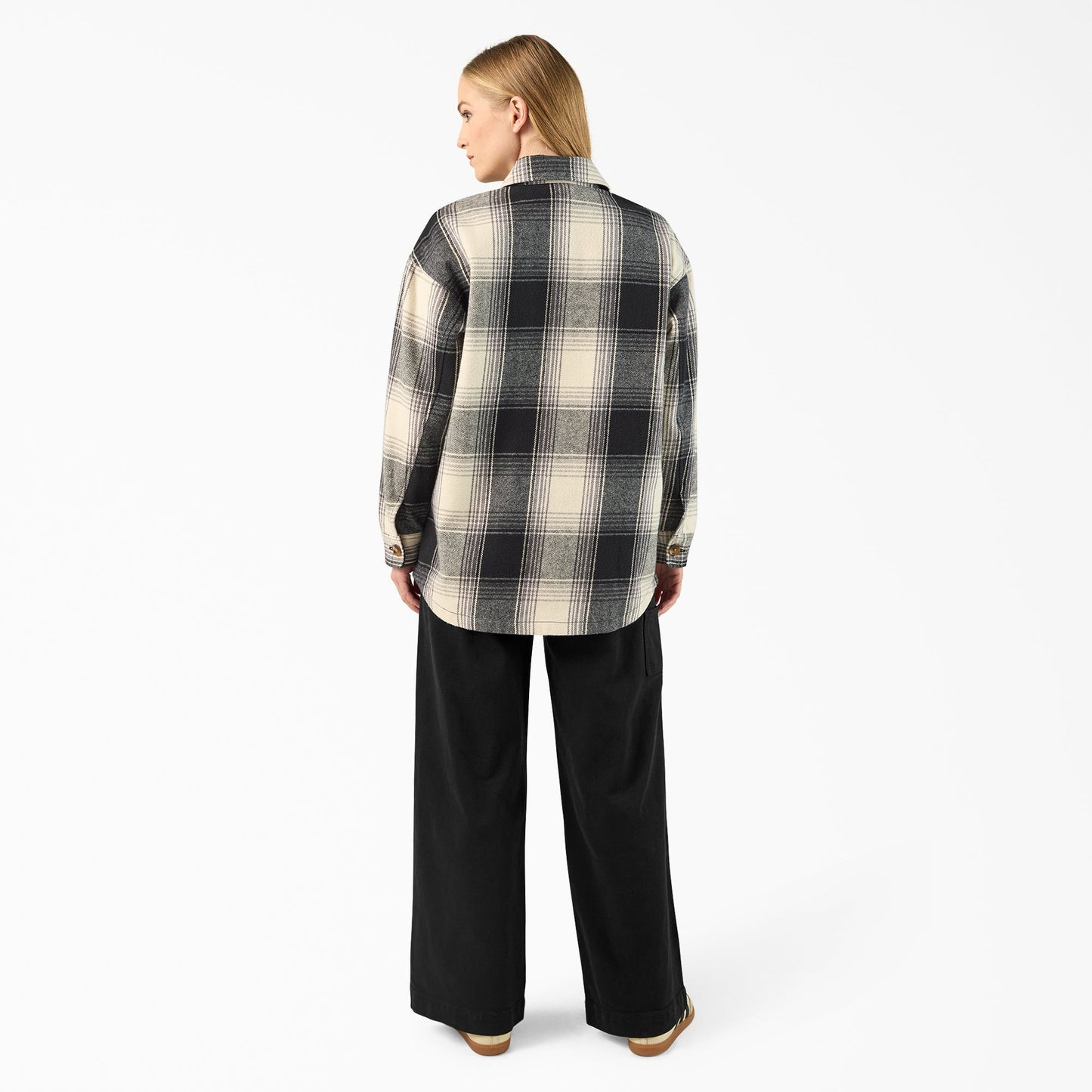 Women's Flannel Shacket Dickies Sale