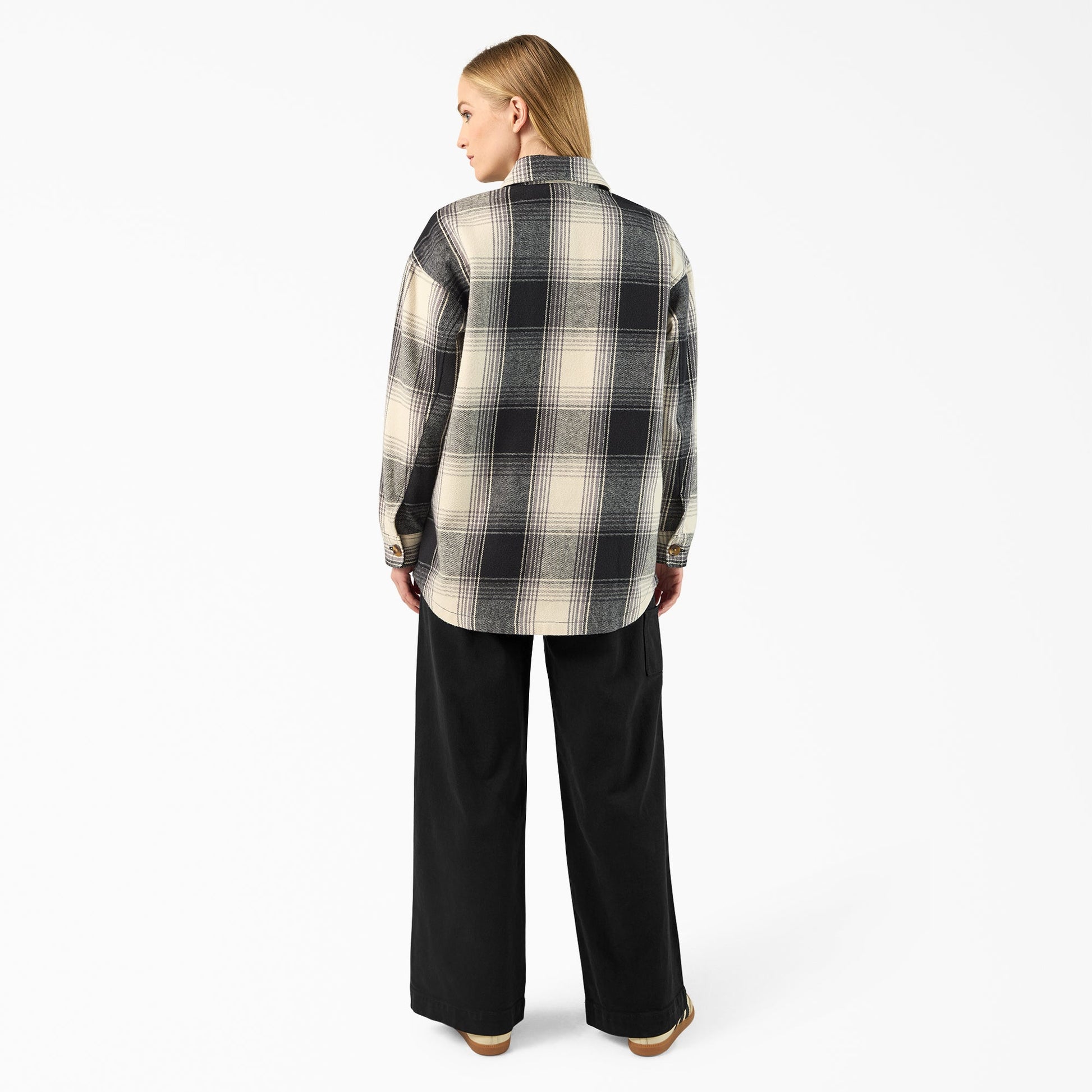 Women's Flannel Shacket Dickies Sale
