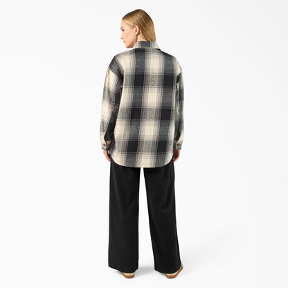 Women's Flannel Shacket Dickies Sale