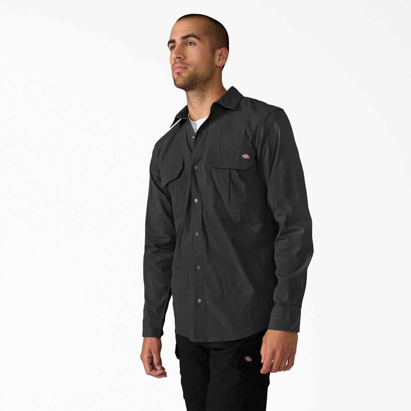 Tradebuilt Utility Long Sleeve Work Shirt Dickies Men