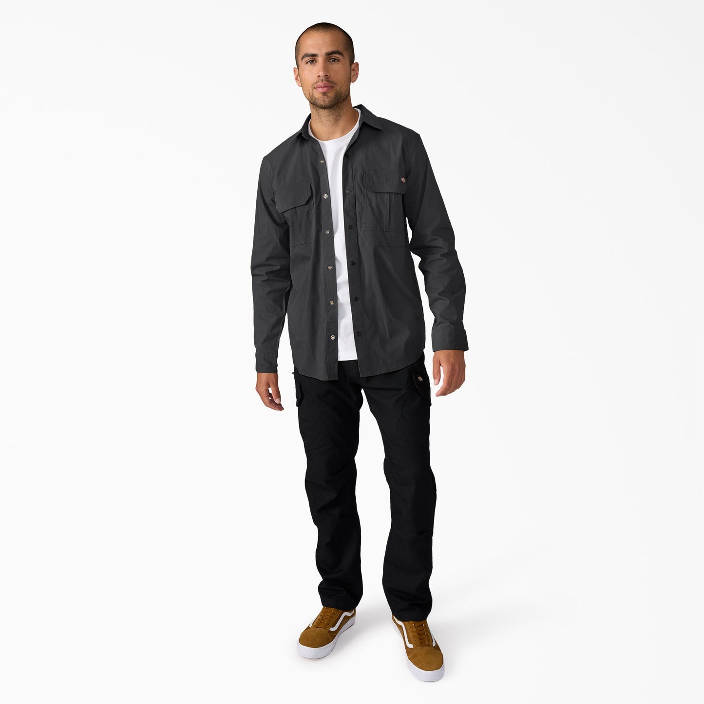 Tradebuilt Utility Long Sleeve Work Shirt Dickies Men