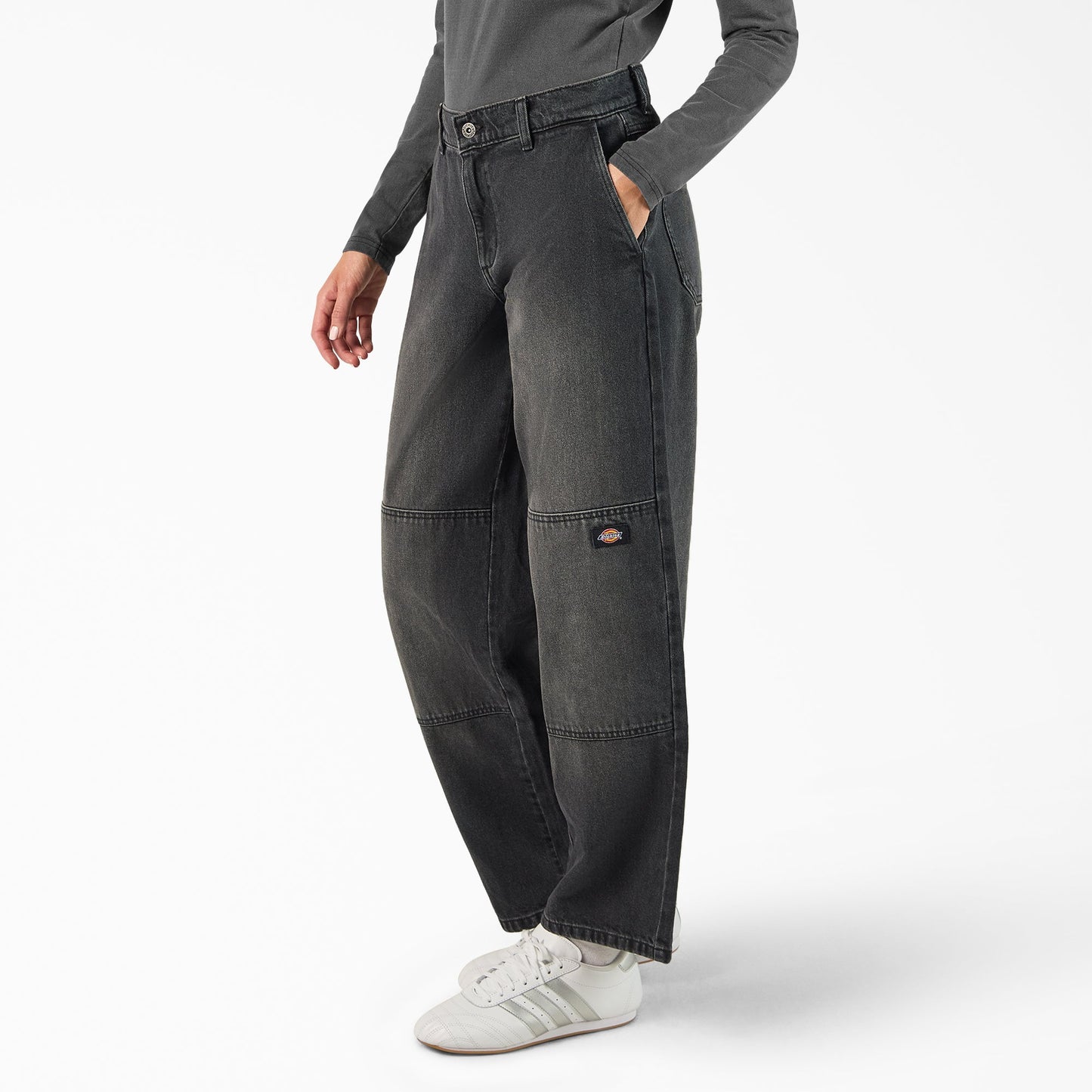 Women’s Loose Fit Double Knee Jeans Dickies Women