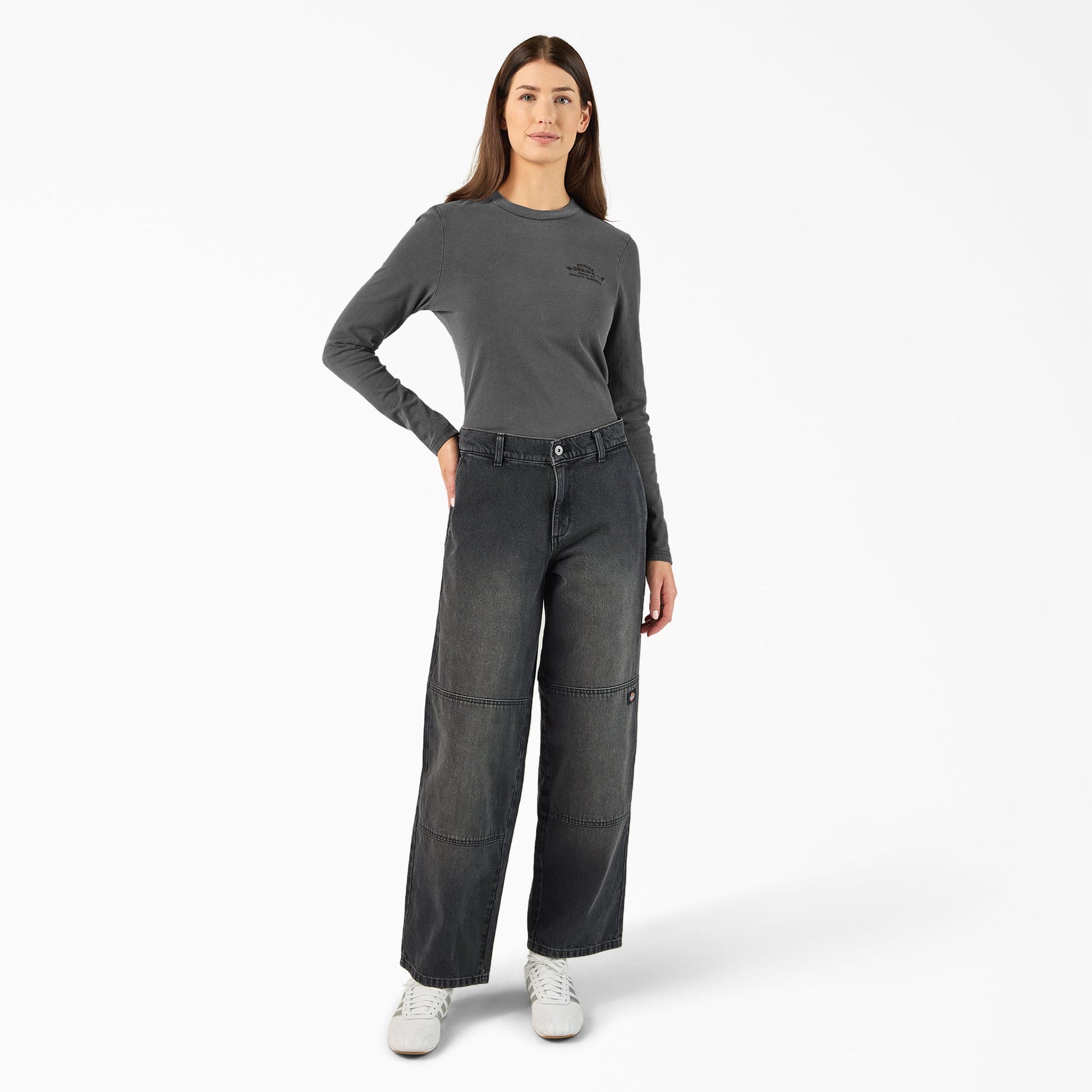Women’s Loose Fit Double Knee Jeans Dickies Women
