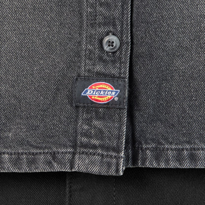 Women's Cropped Denim Work Shirt Dickies Women|Sale