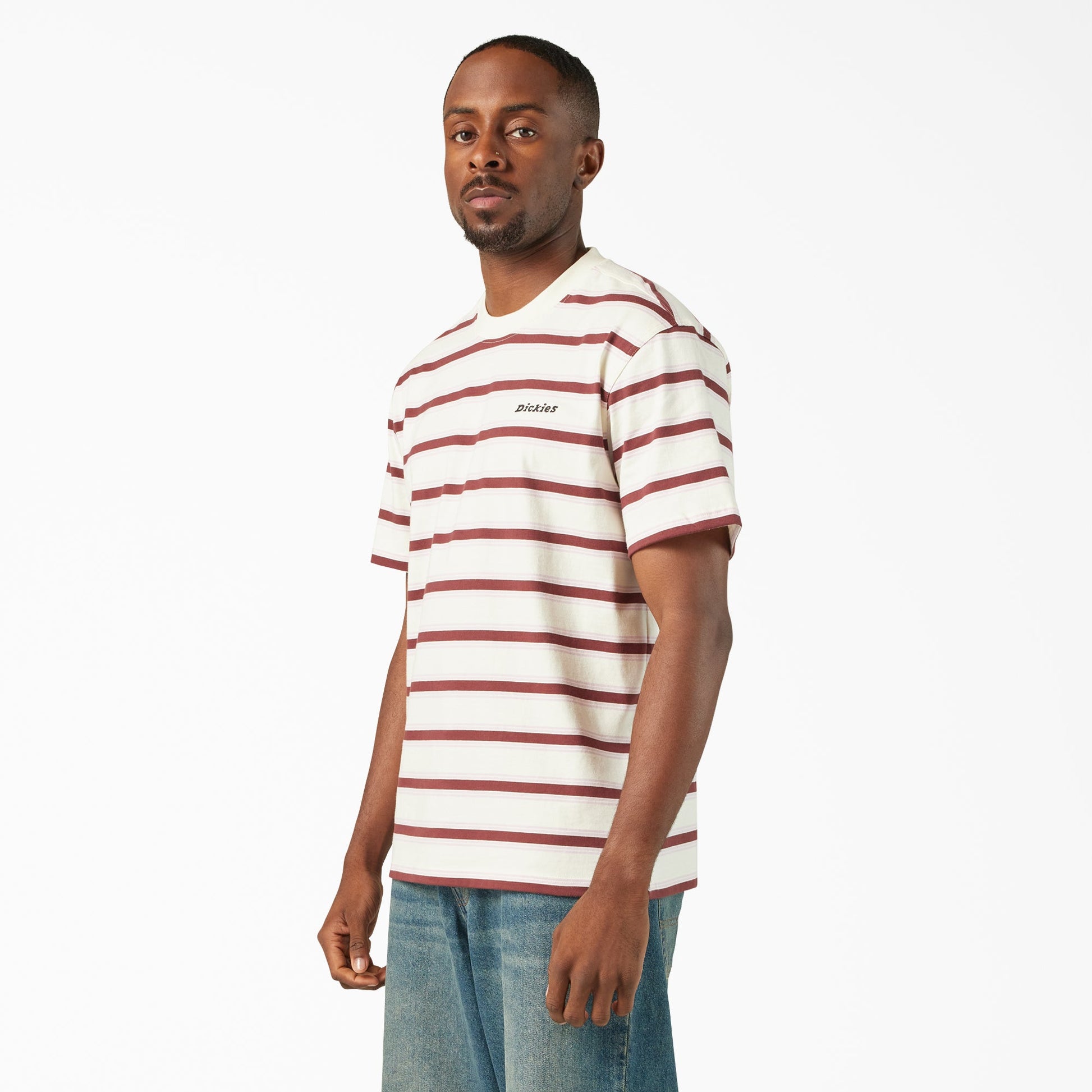 York Striped T-Shirt Dickies Men|Sale
