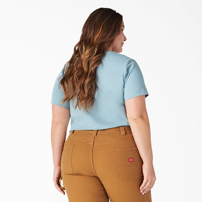 Women's Plus Heavyweight Short Sleeve Pocket T-Shirt Dickies Women