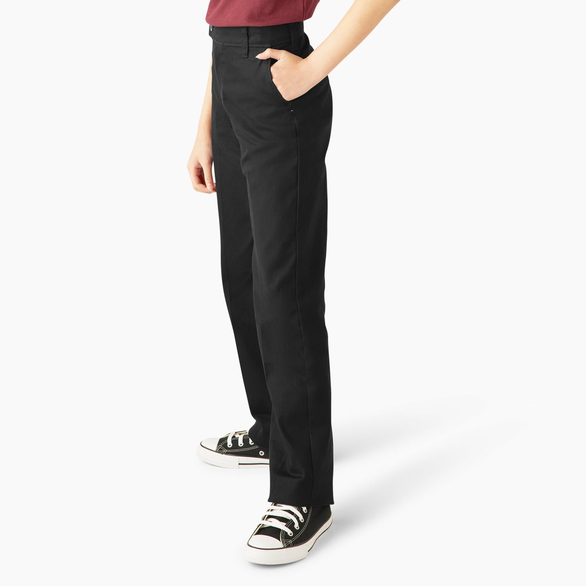 Girls' Slim Fit Pants, 4-20 Dickies Kids