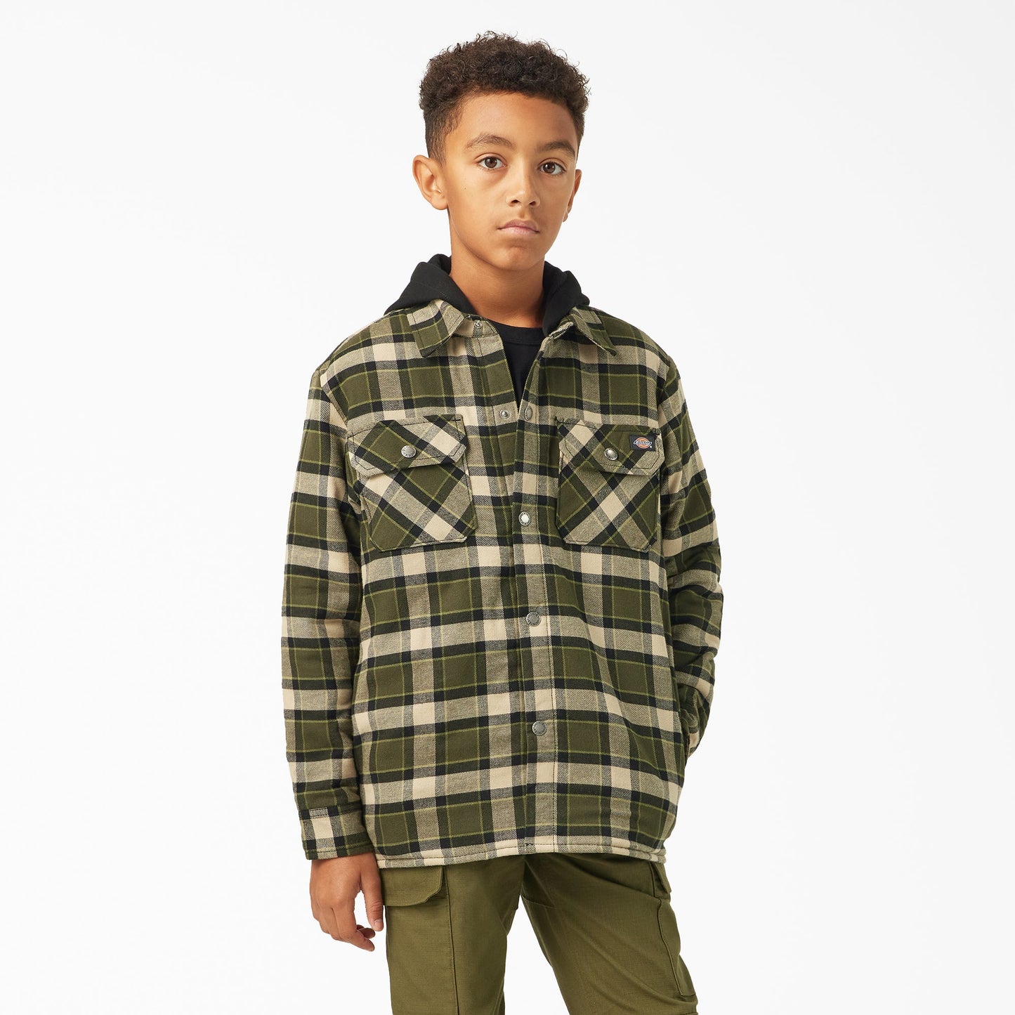 Boys’ Flannel Shirt Jacket Dickies Kids