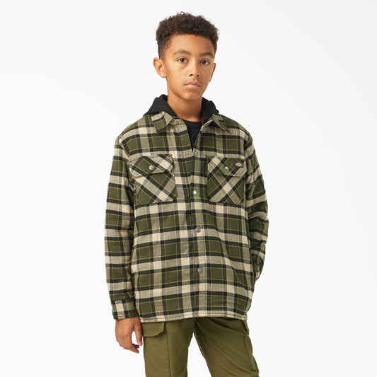 Boys’ Flannel Shirt Jacket Dickies Kids