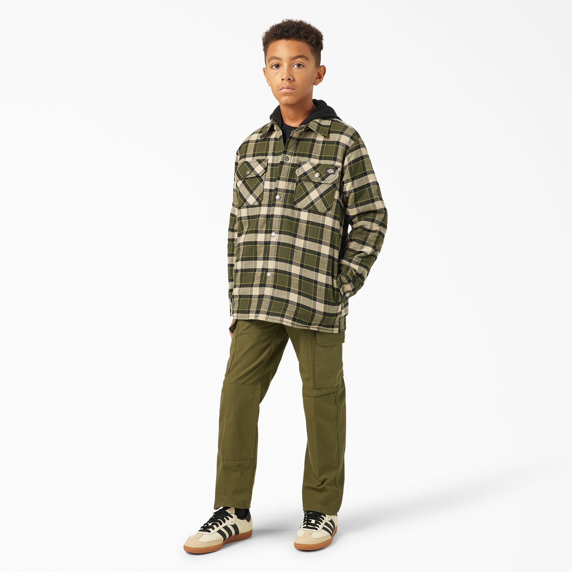 Boys’ Flannel Shirt Jacket Dickies Kids