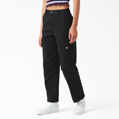 Women's Relaxed Fit Cropped Cargo Pants Dickies Women