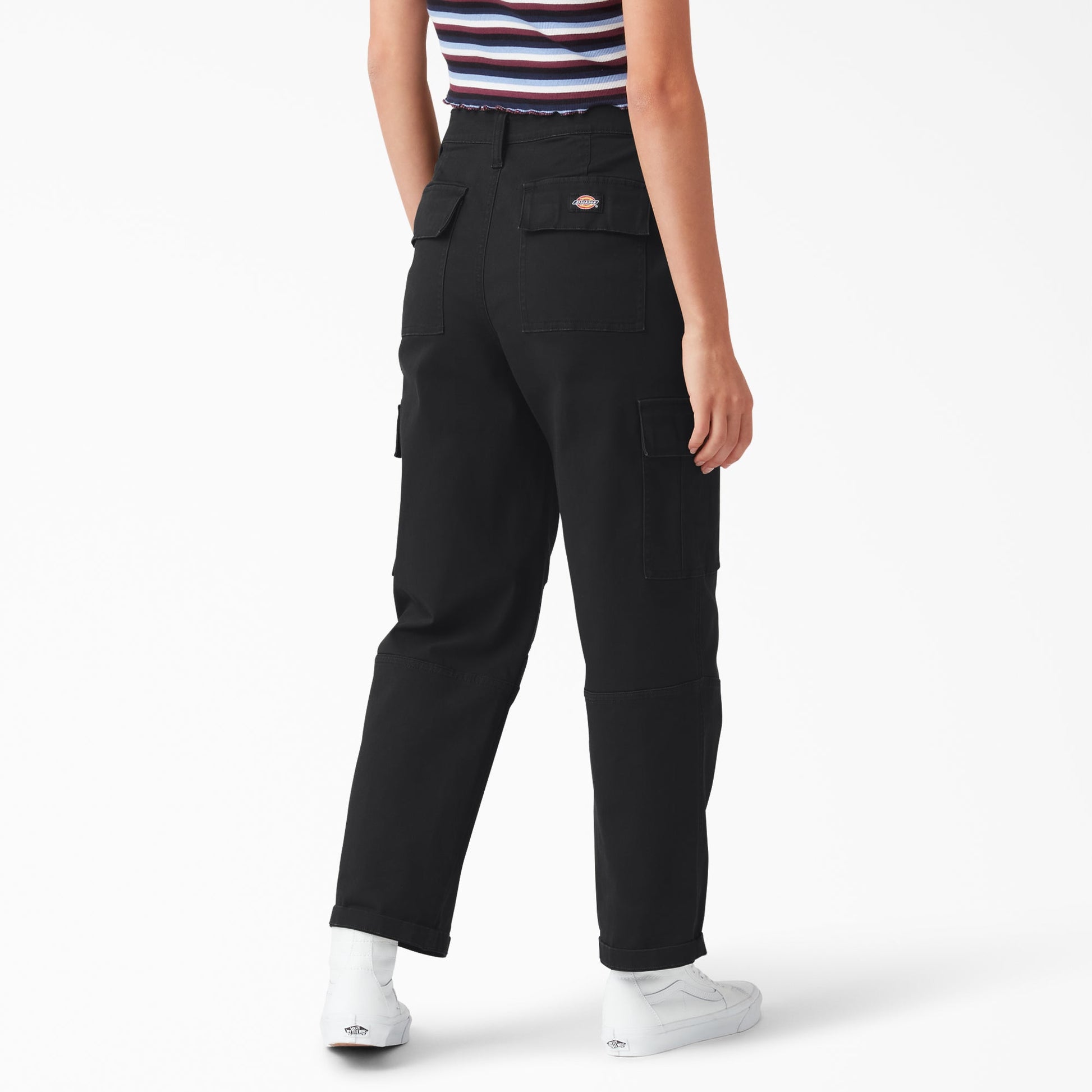 Women's Relaxed Fit Cropped Cargo Pants Dickies Women