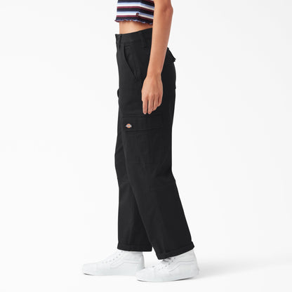 Women's Relaxed Fit Cropped Cargo Pants Dickies Women