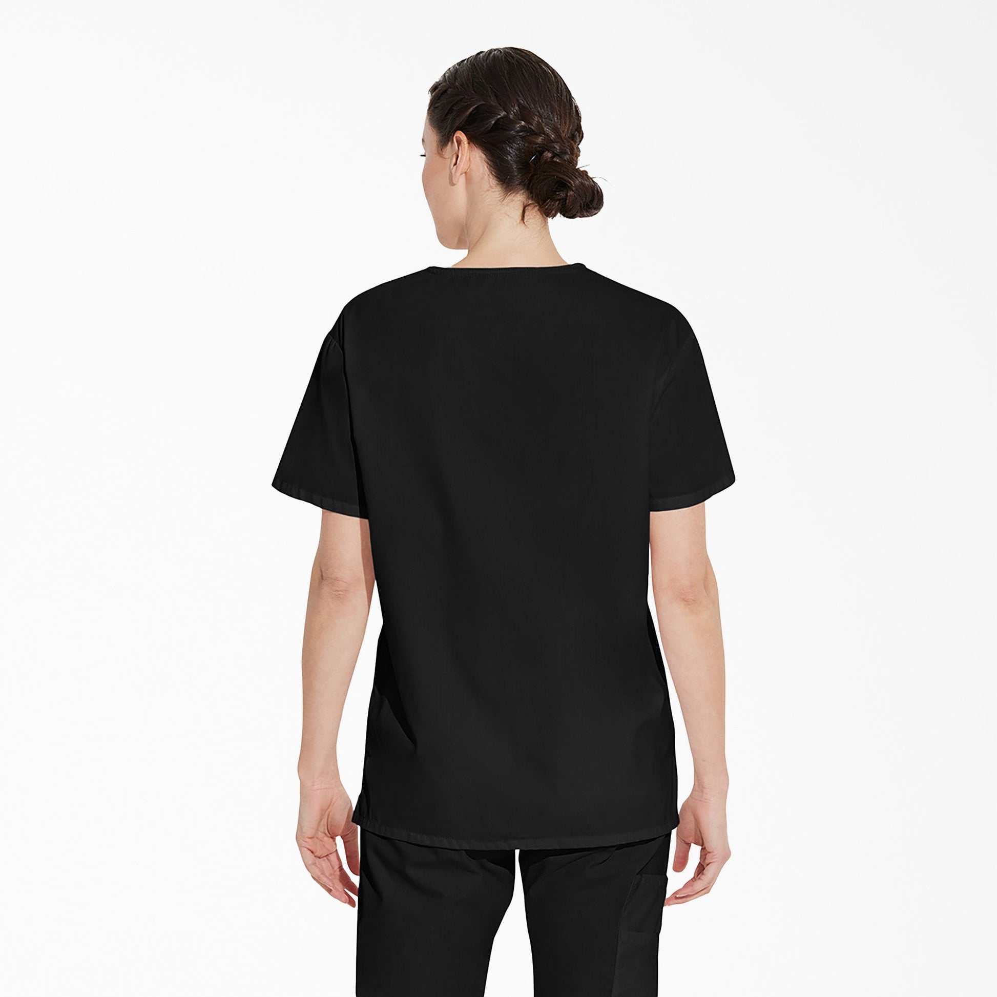 Unisex EDS Signature V-Neck Scrub Top Dickies Men|Scrubs|Women