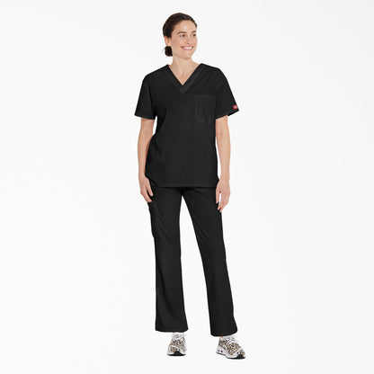 Unisex EDS Signature V-Neck Scrub Top Dickies Men|Scrubs|Women