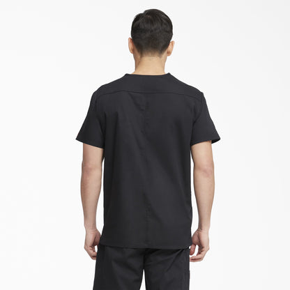 Men's EDS Signature V-Neck Scrub Top Dickies Men|Scrubs