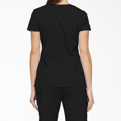 Women's EDS Signature V-Neck Scrub Top Dickies Women|Scrubs