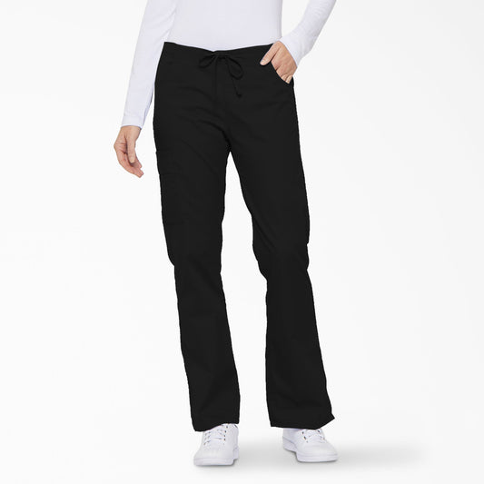 Women's EDS Signature Drawstring Cargo Scrub Pants Dickies Women|Scrubs