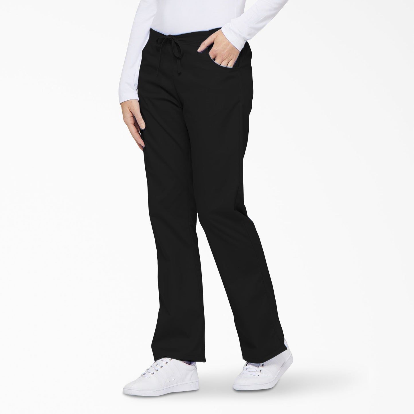 Women's EDS Signature Drawstring Cargo Scrub Pants Dickies Women|Scrubs
