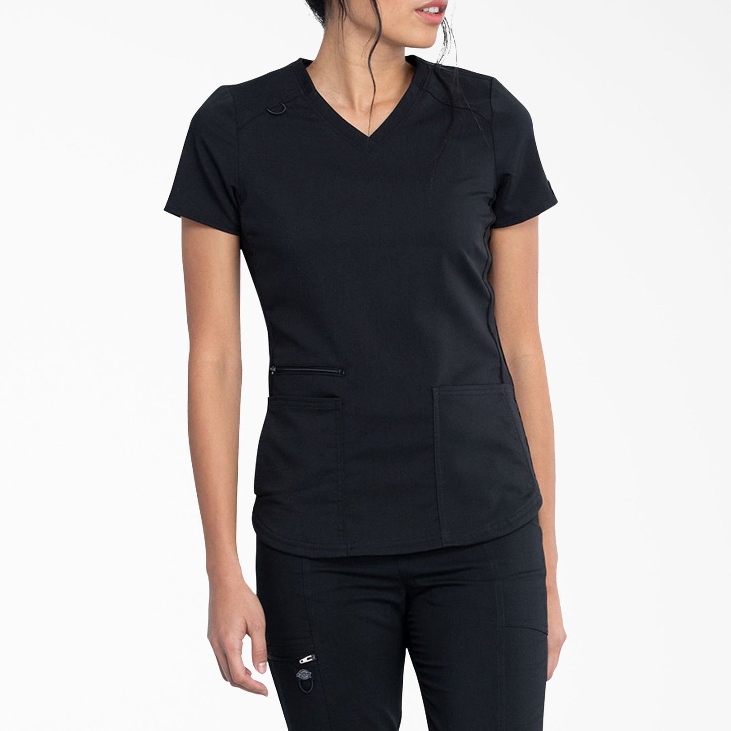 Women's Balance V-Neck Scrub Top Dickies Women|Scrubs