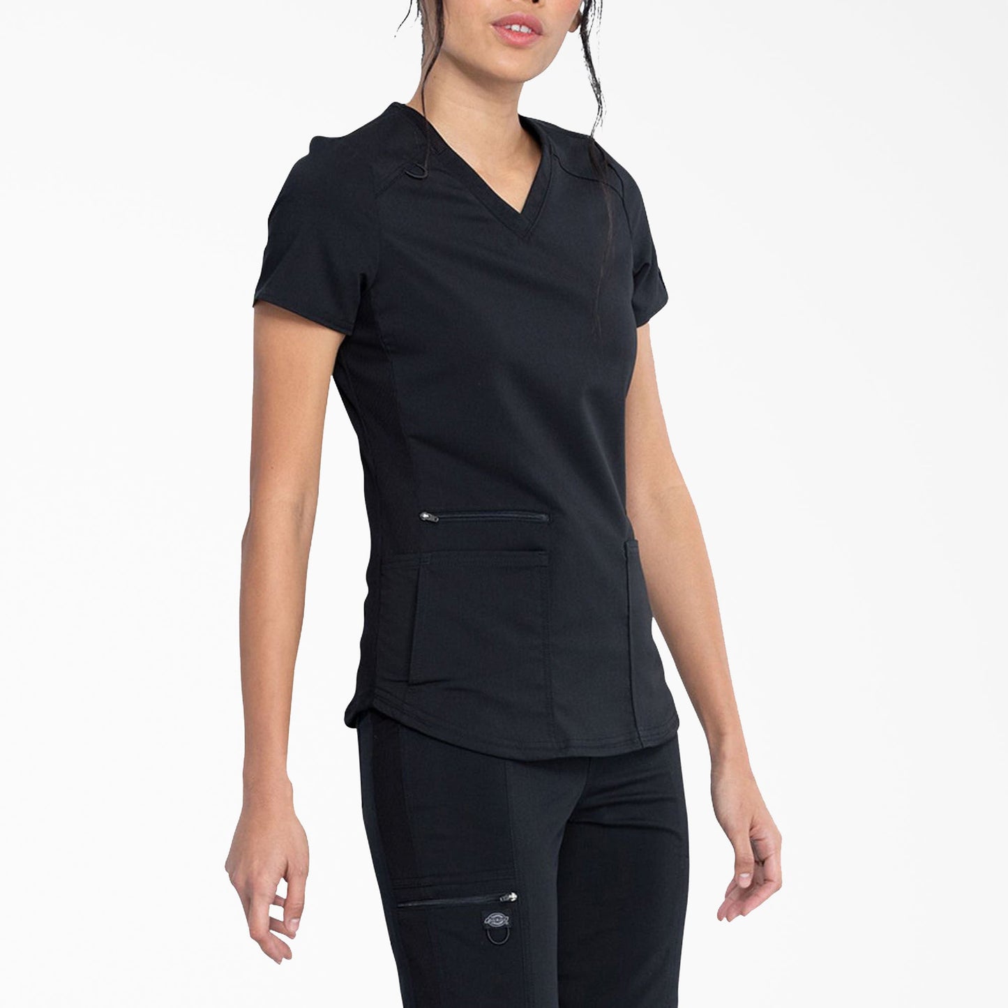 Women's Balance V-Neck Scrub Top Dickies Women|Scrubs
