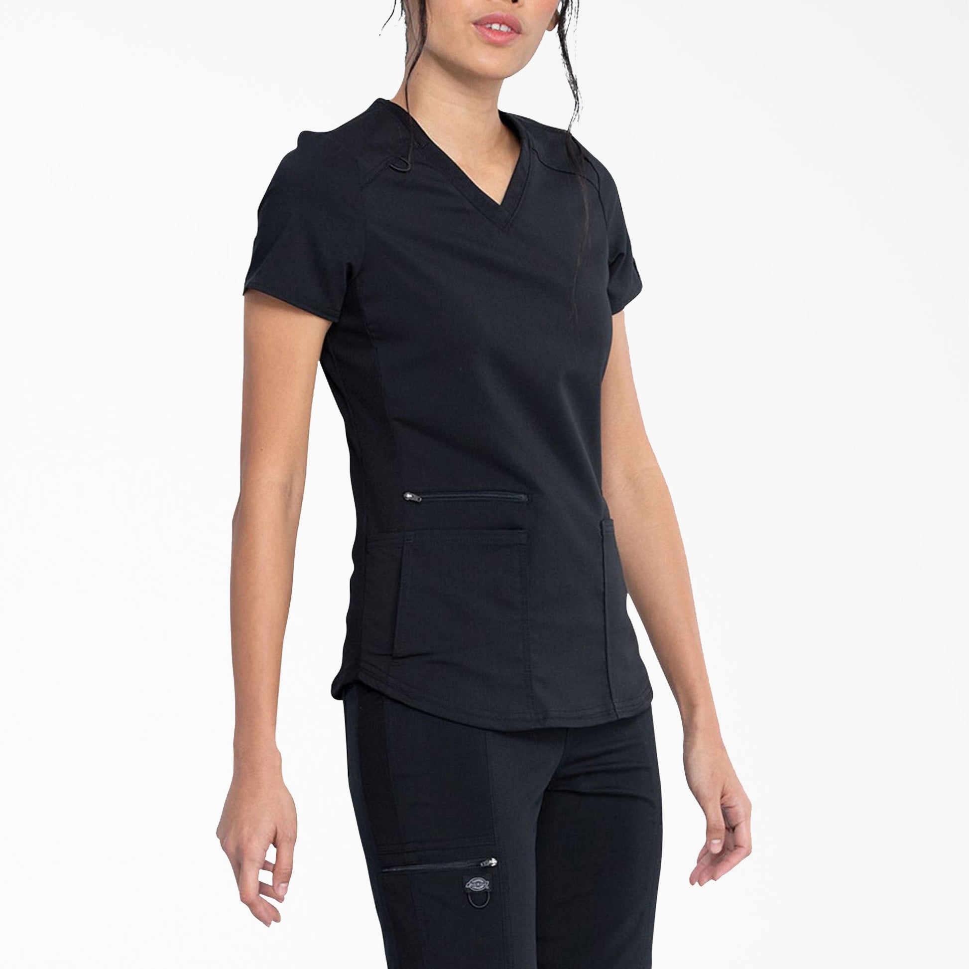 Women's Balance V-Neck Scrub Top Dickies Women|Scrubs