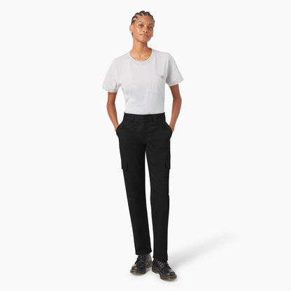 Women's Super Flex Straight Leg Cargo Pants Dickies Women