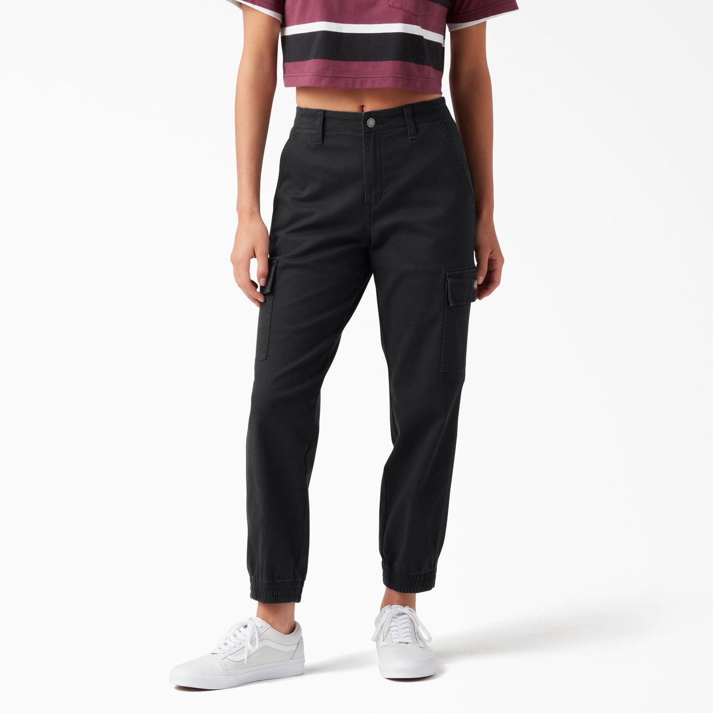 Women's High Rise Fit Cargo Jogger Pants Dickies Women
