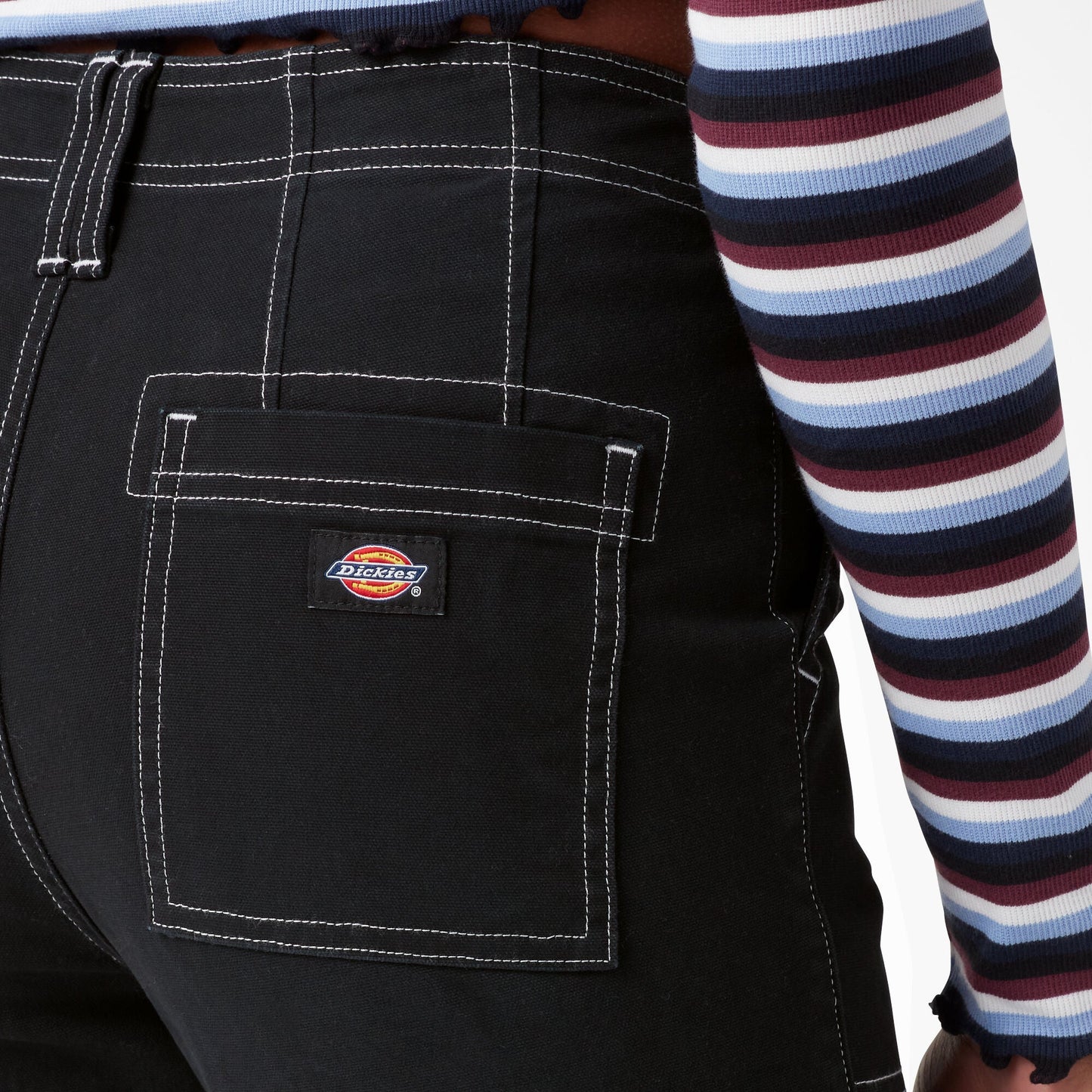 Women's Skinny Fit Cuffed Cargo Pants Dickies Women