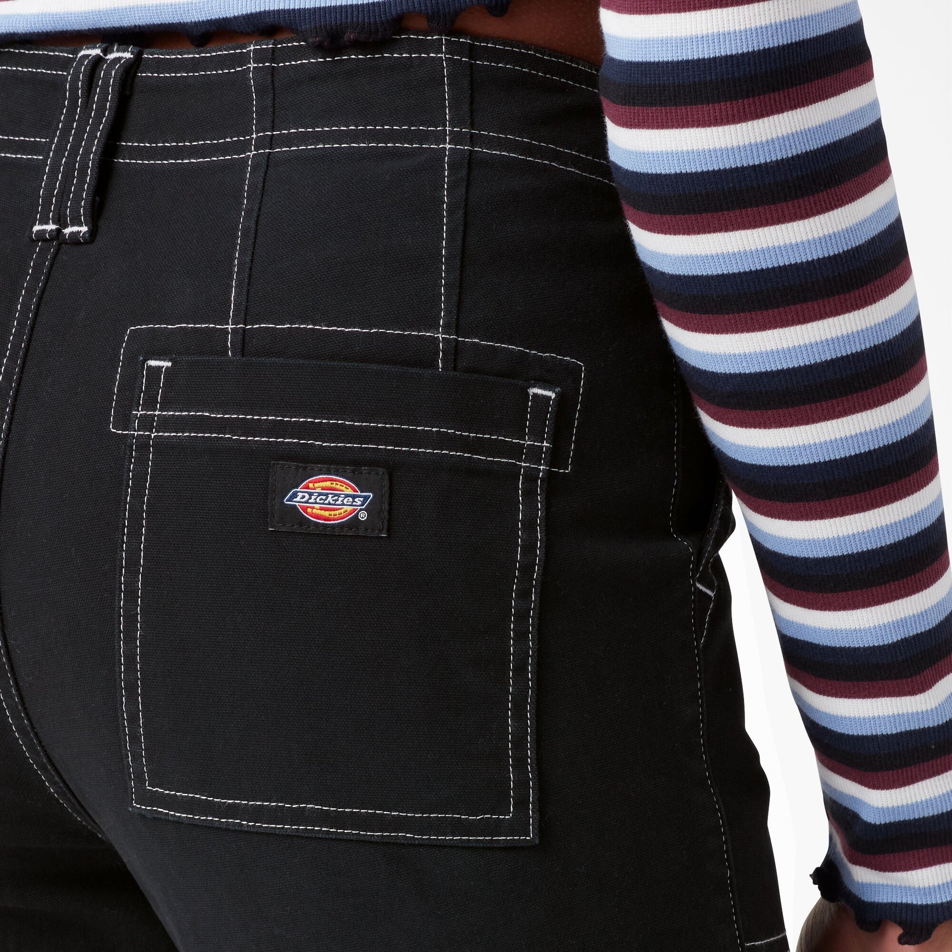Women's Skinny Fit Cuffed Cargo Pants Dickies Women