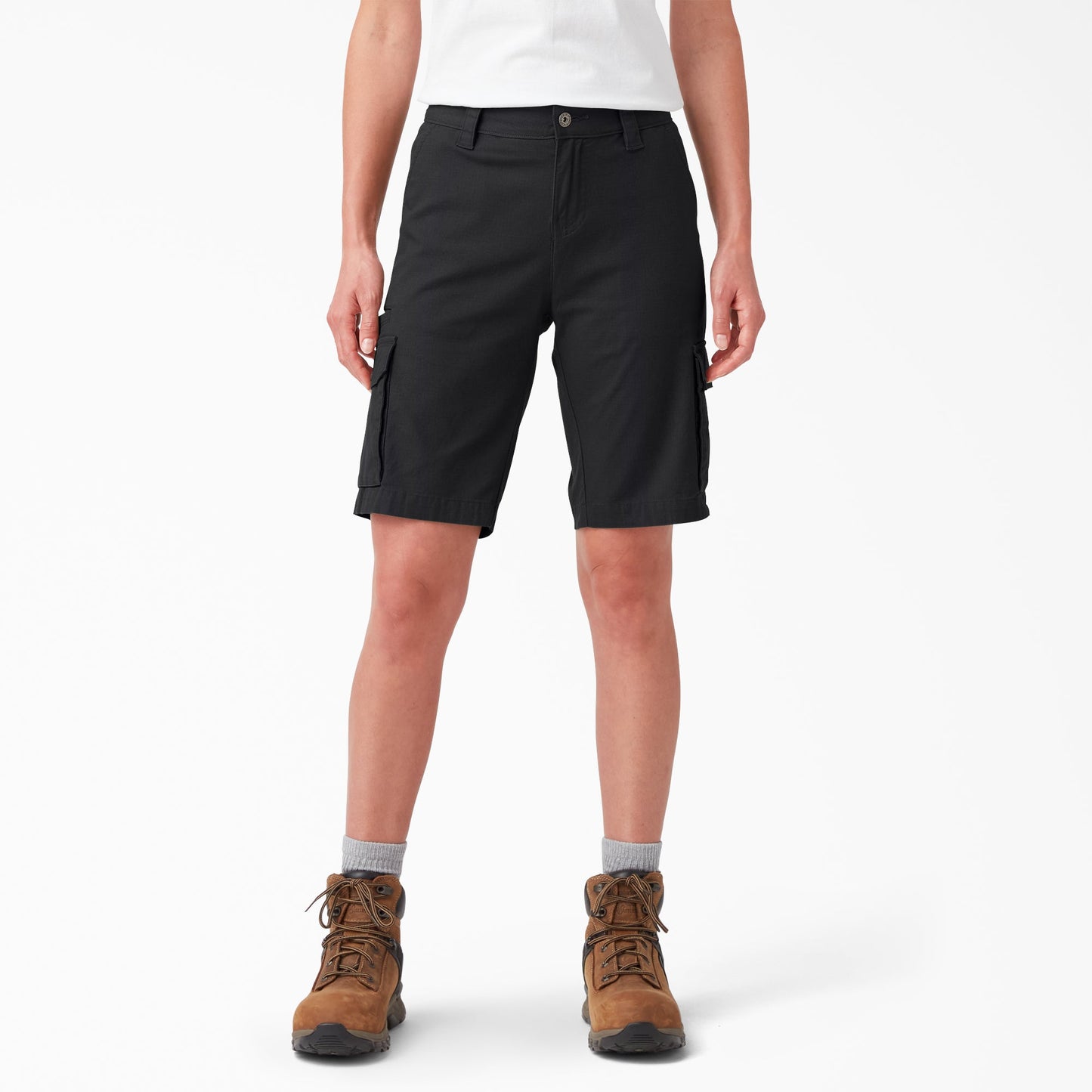 Women's Ripstop Cargo Shorts, 9" Dickies Women
