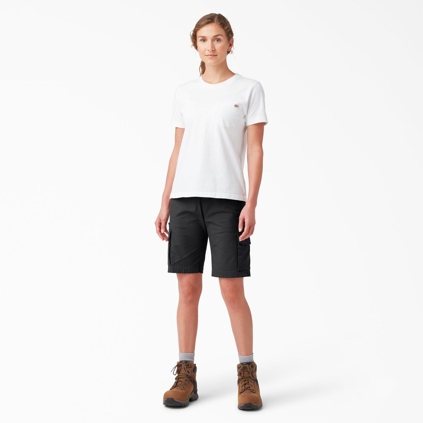 Women's Ripstop Cargo Shorts, 9" Dickies Women