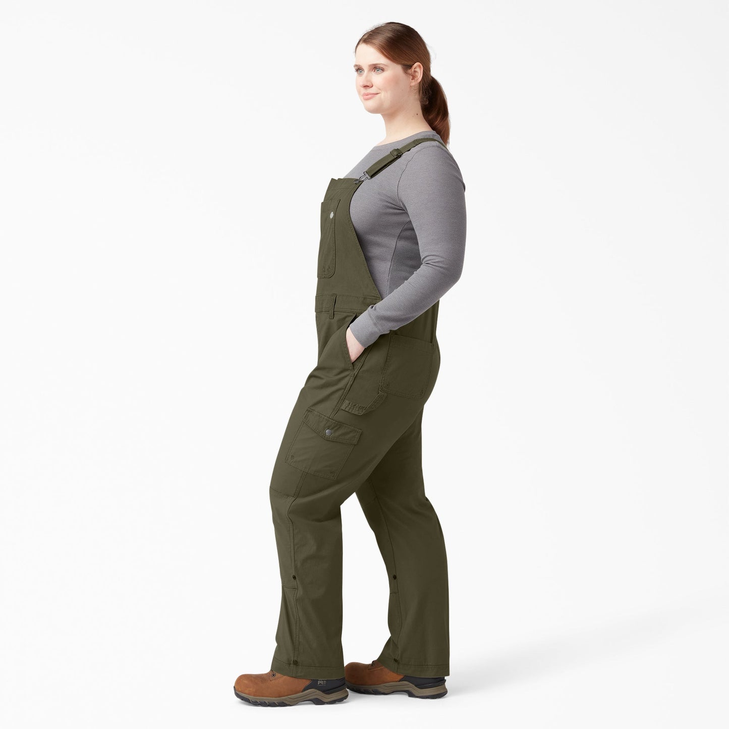 Women's Plus Cooling Ripstop Bib Overalls Dickies Women|Sale