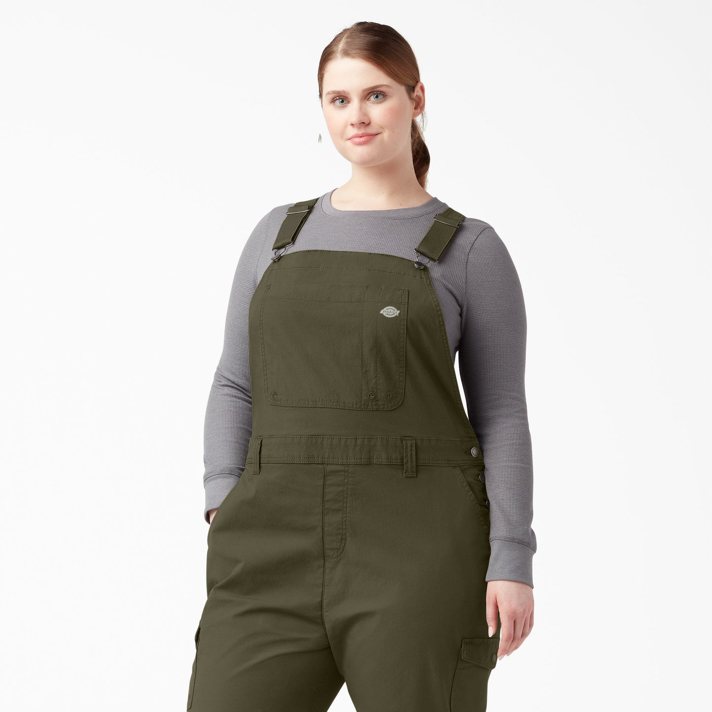 Women's Plus Cooling Ripstop Bib Overalls Dickies Women|Sale