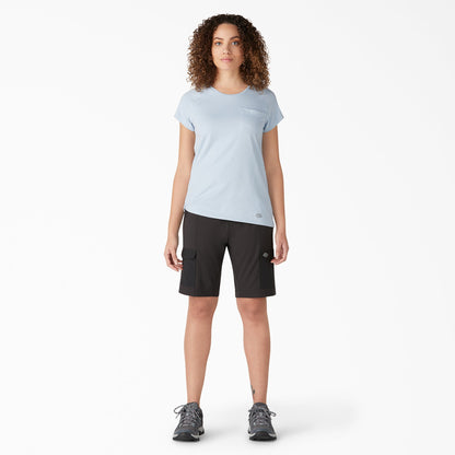 Women's Cooling Slim Fit Cargo Shorts, 10" Dickies Women|Sale