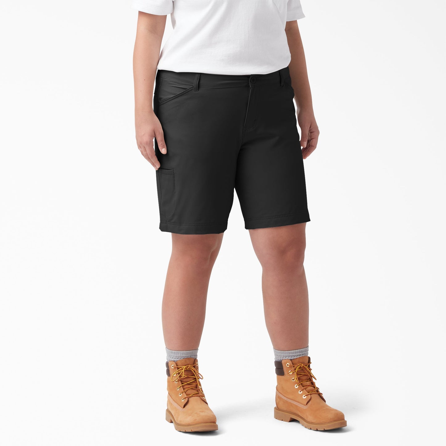 Women's Plus Cooling Relaxed Fit Shorts, 9" Dickies Women