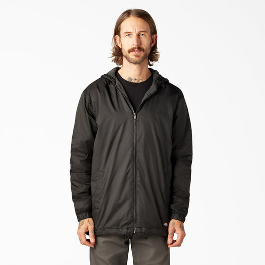 Fleece Lined Nylon Hooded Jacket Dickies Men