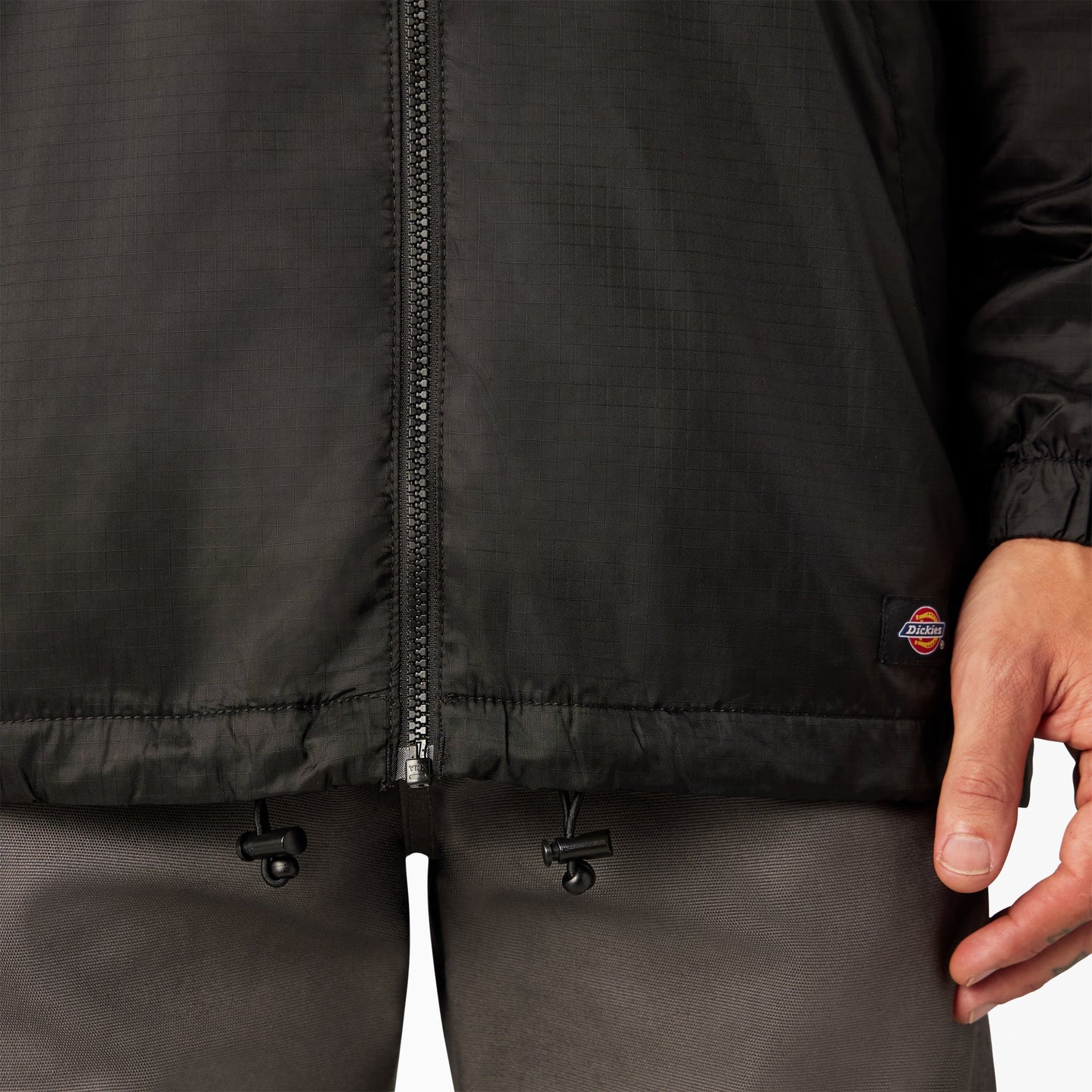Fleece Lined Nylon Hooded Jacket Dickies Men