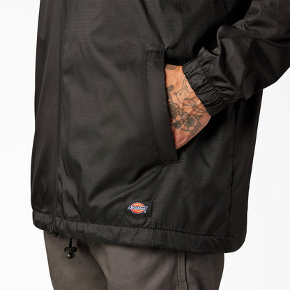 Fleece Lined Nylon Hooded Jacket Dickies Men