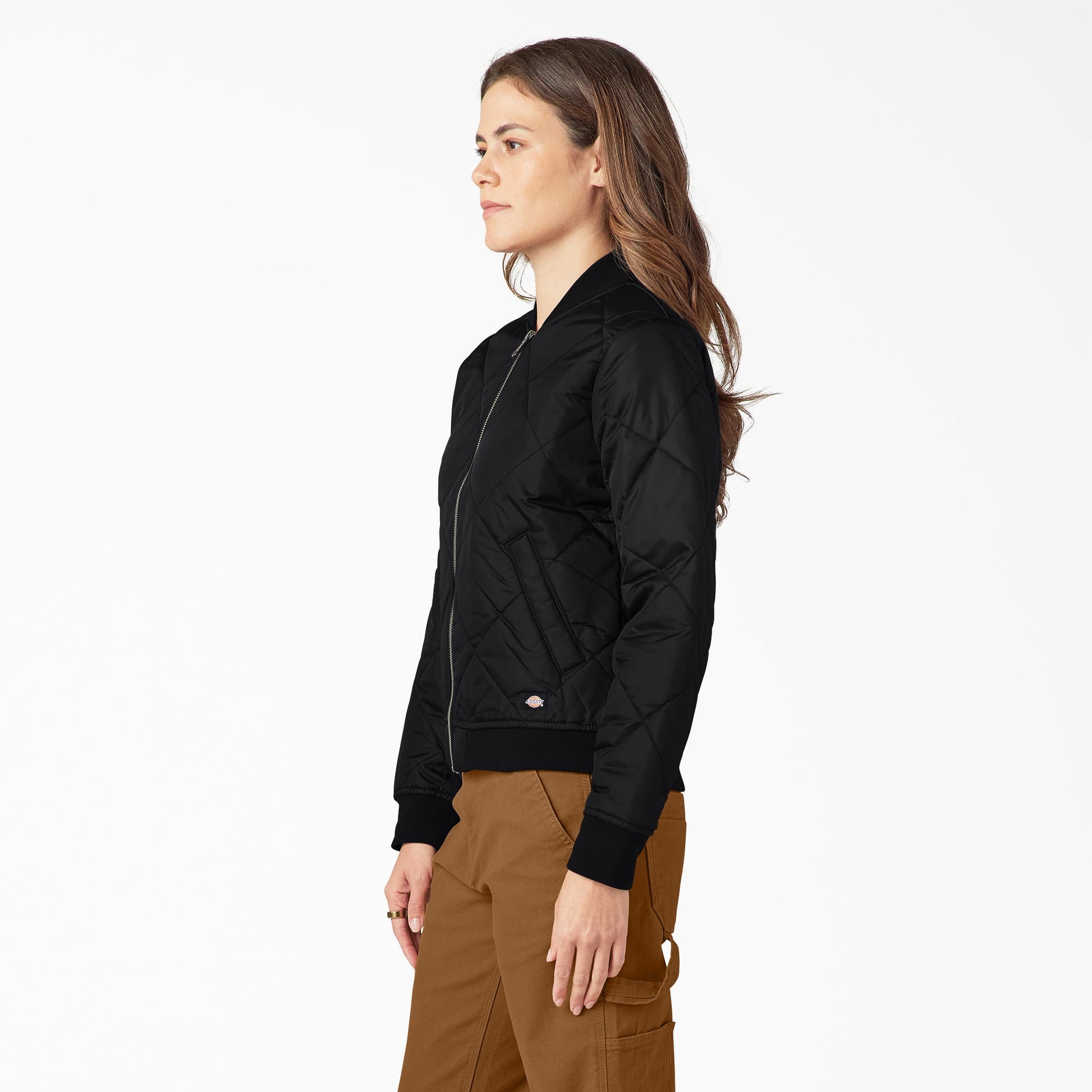 Women's Quilted Bomber Jacket Dickies Women