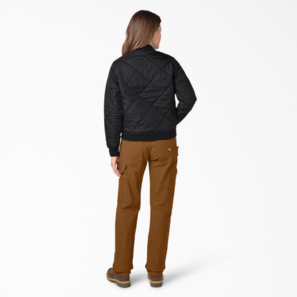 Women's Quilted Bomber Jacket Dickies Women