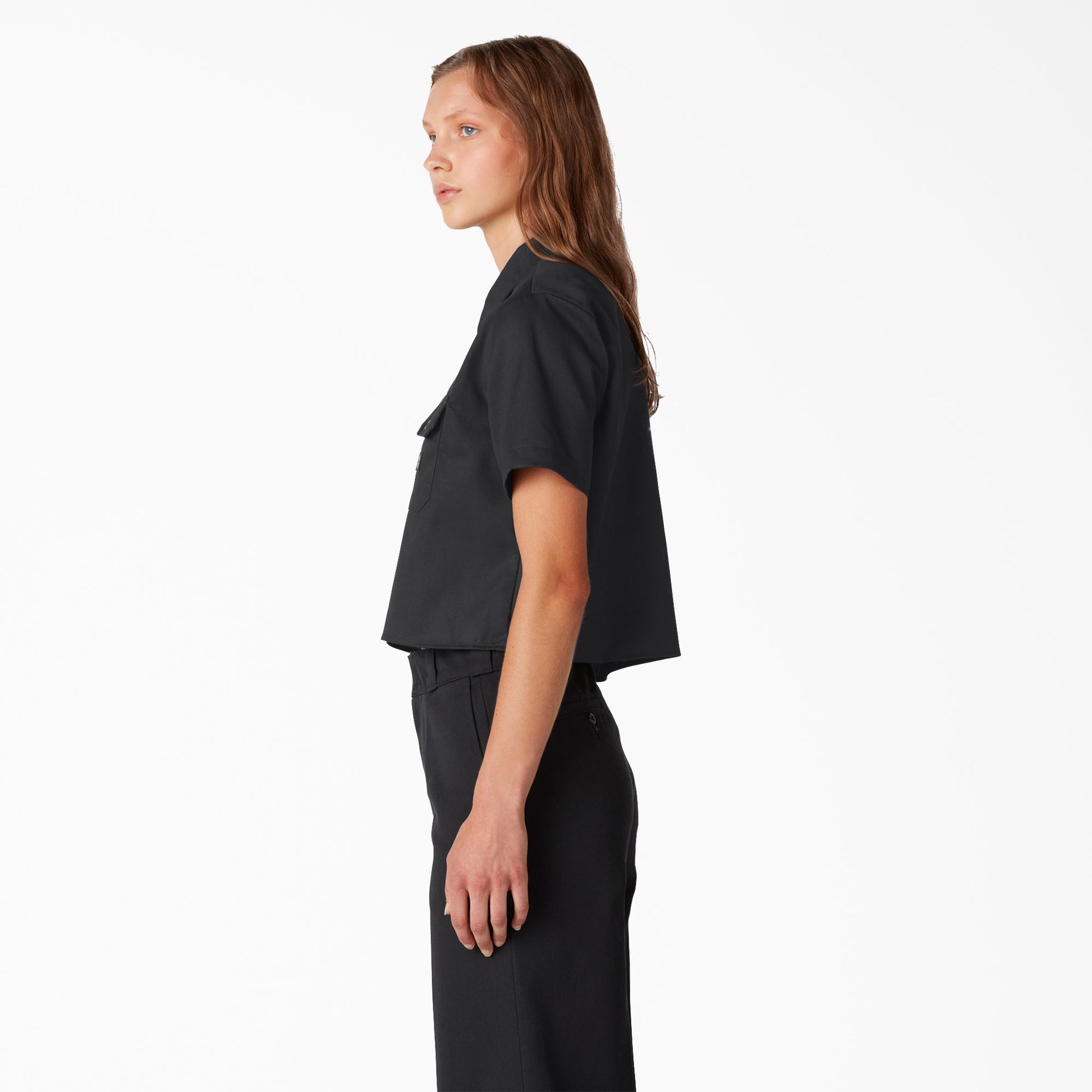 Women's Cropped Work Shirt Dickies Men|Women